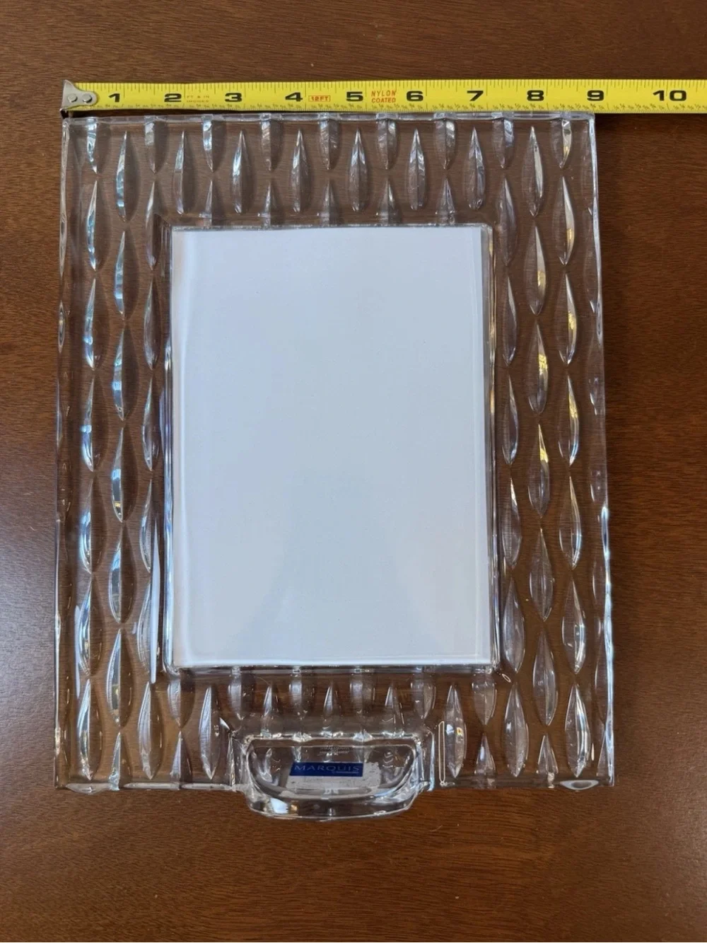 Marquis by Waterford Rainfall Collection Silver Picture Frame - Silver